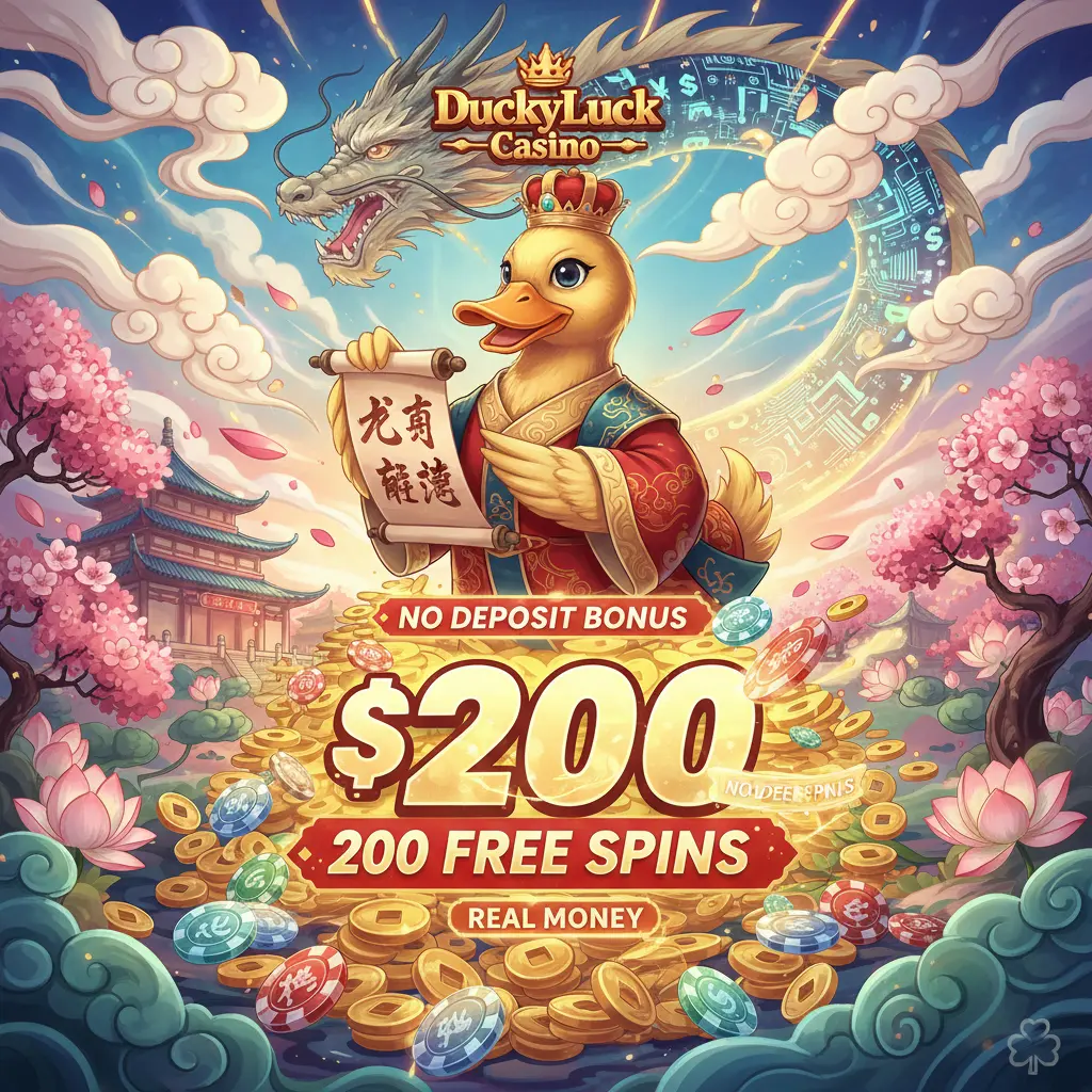 $200 no deposit bonus 200 free spins real money - DuckyLuck