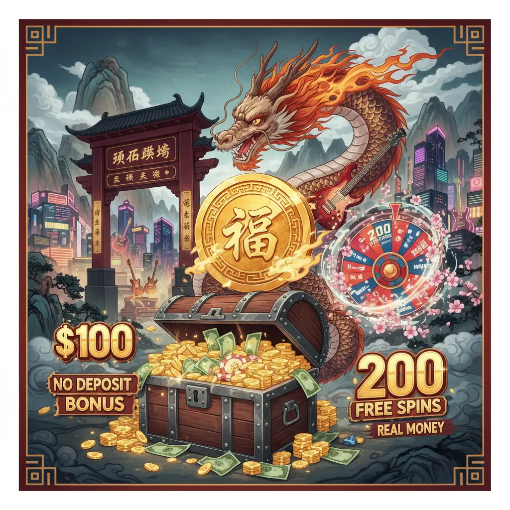 $100 no deposit bonus 200 free spins real money - Hard